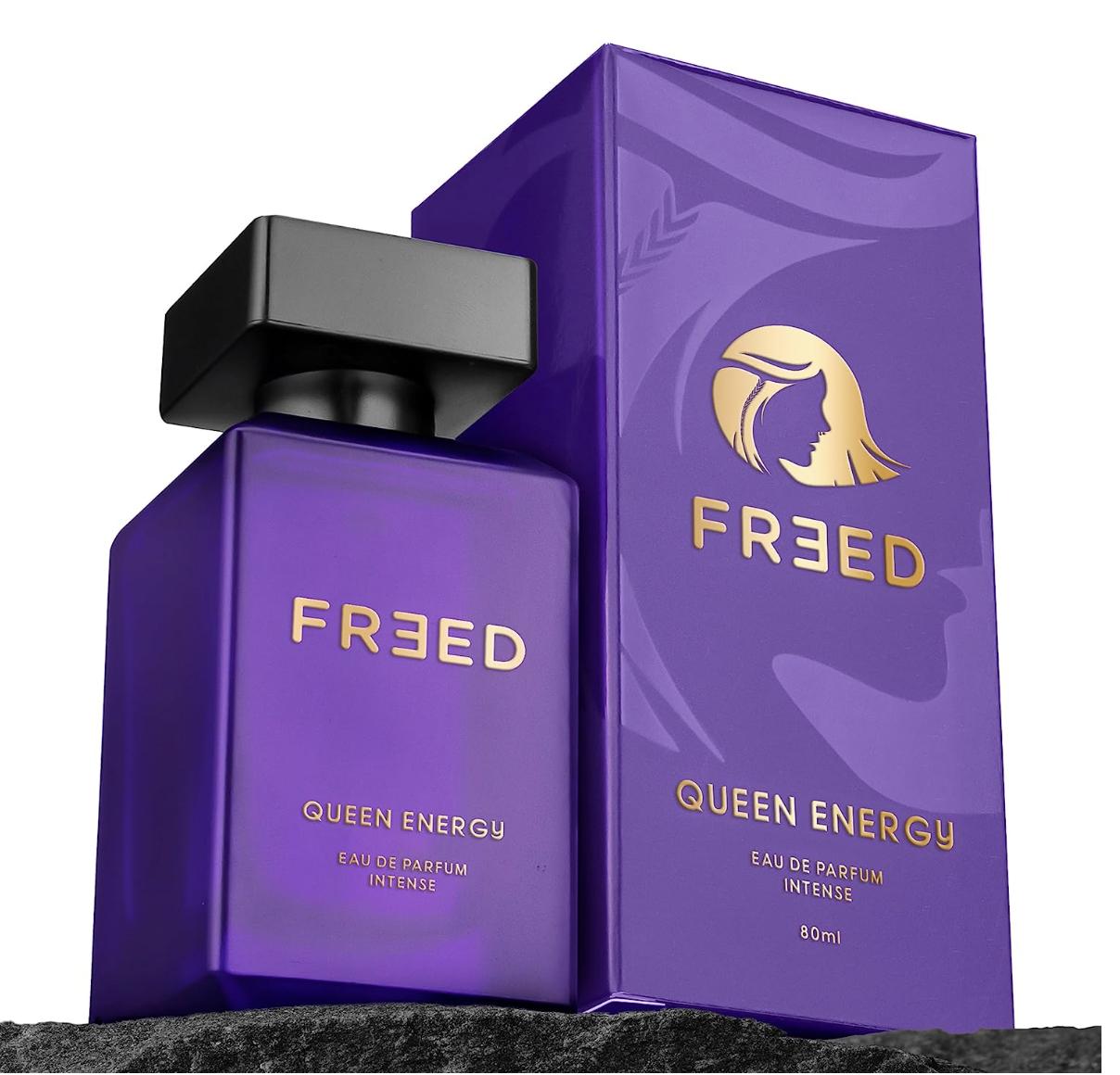 FREED Queen Energy EDP Parfüm für Frauen, 80 ml | Ein intensives und langanhaltendes holziges Eau de Parfum | Das beste Geschenk für Frauen elektrische violette FREED Queen Energy EDP Parfüm für Frauen, 80 ml | Ein intensives und langanhaltendes holziges Eau de Parfum | Das beste Geschenk für Frauen elektrische violette von Joom DACH