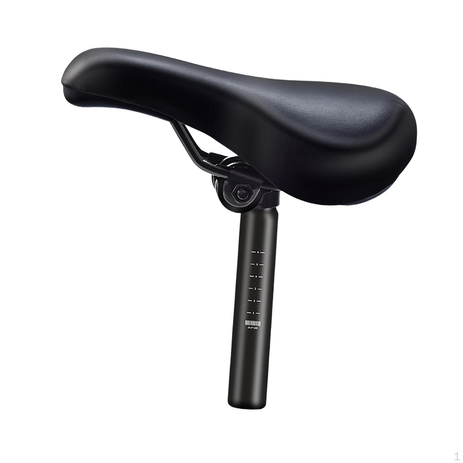 Fahrradsattel für Kindersitz Jungen Mädchen PU Leder wasserdicht Kinderfahrrad Saddle w 25.4mm Post von Joom DACH