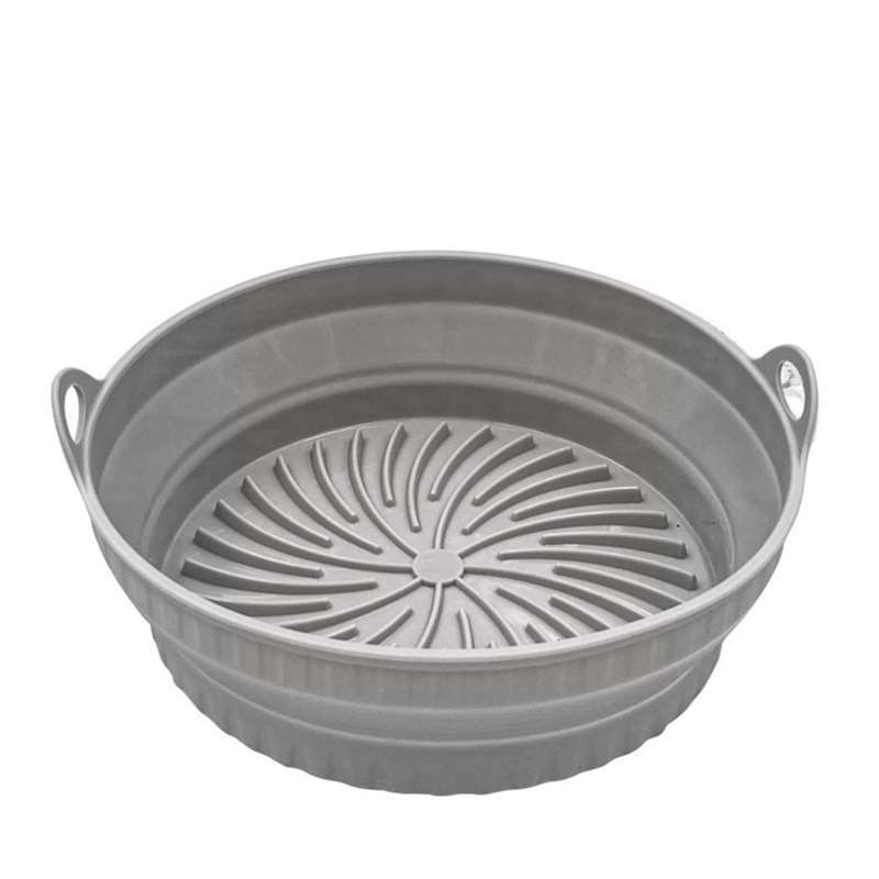 Faltbare Air Fryer Silikon Korb Airfryer Ofen Backblech Silikon Form Pizza Gebratene Wiederverwendbare Pfanne Zubehör von Joom DACH