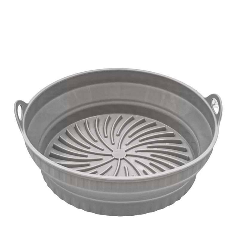 Faltbare Air Fryer Silikon Korb Airfryer Ofen Backblech Silikon Form Pizza Gebratene Wiederverwendbare Pfanne Zubehör von Joom DACH
