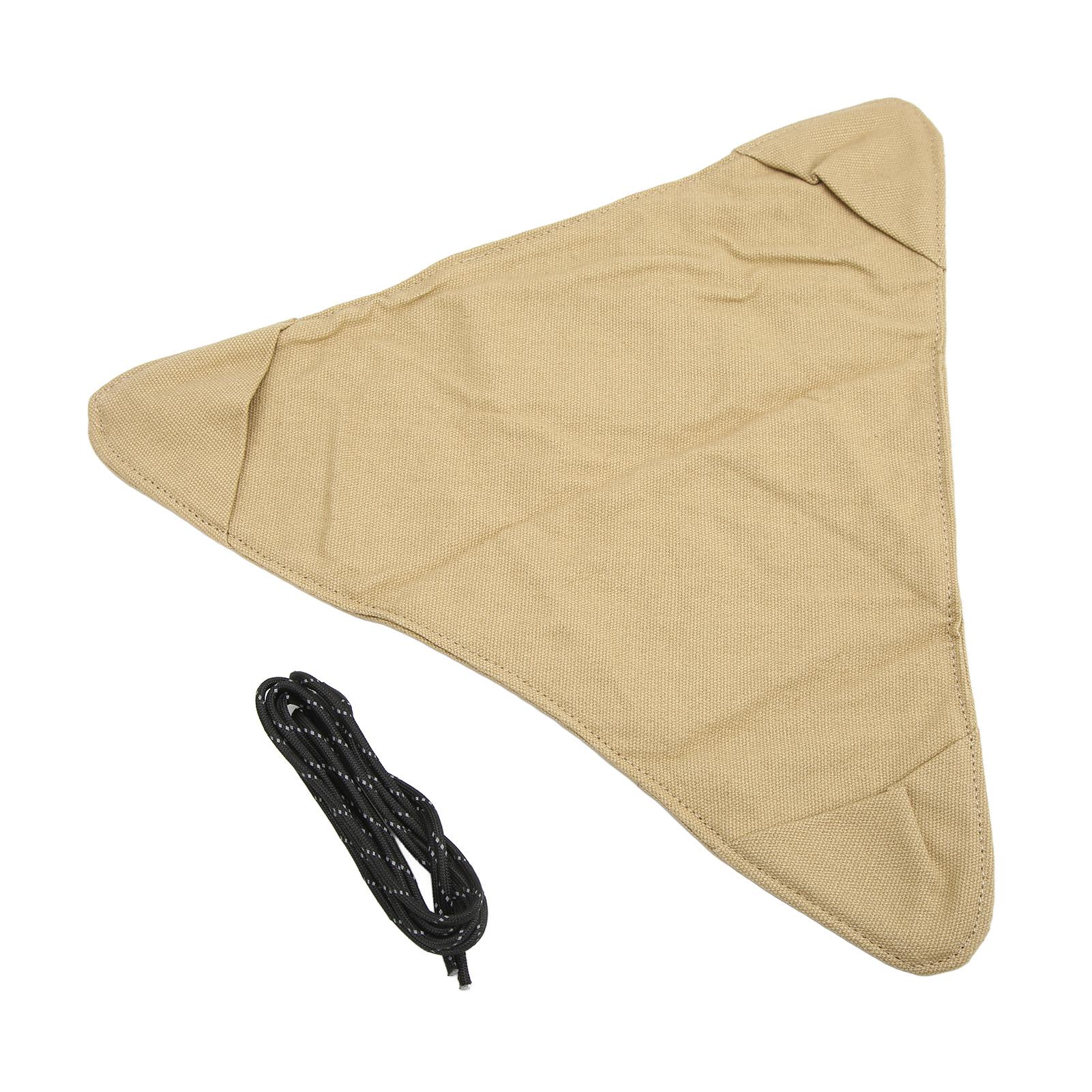 Faltbarer Campinghocker Stoff Tragbar Leicht Wasserdicht Weiche Leinwand 36,5 cm Seitenlänge Mini von Joom DACH