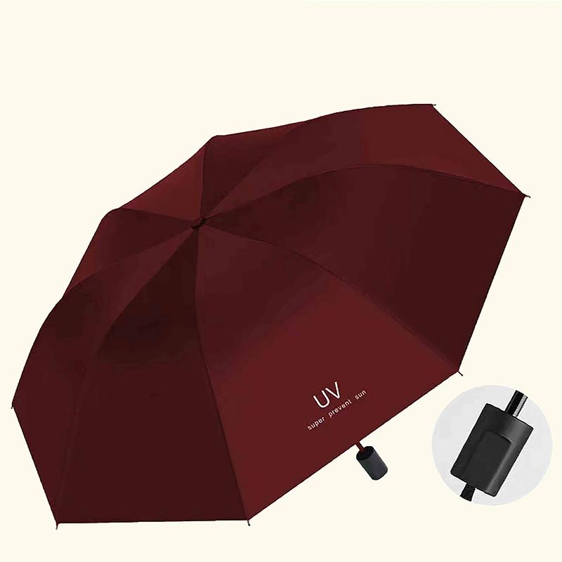 Faltbarer Manueller/Automatischer Regenschirm Wasserdichter Und Winddichter Regenschirm Anti-UV-Regenschirm Einfacher Uni-Farben-Regenschirm Manual von Joom DACH