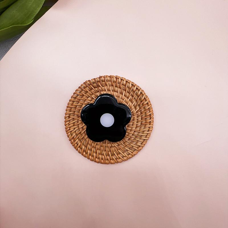 Faltbarer Telefongriff Tok Flower Handyständerhalter Mobile Griptoks Mini Replik Fingerring für Mädchen Frauen Kickstand schwarz von Joom DACH