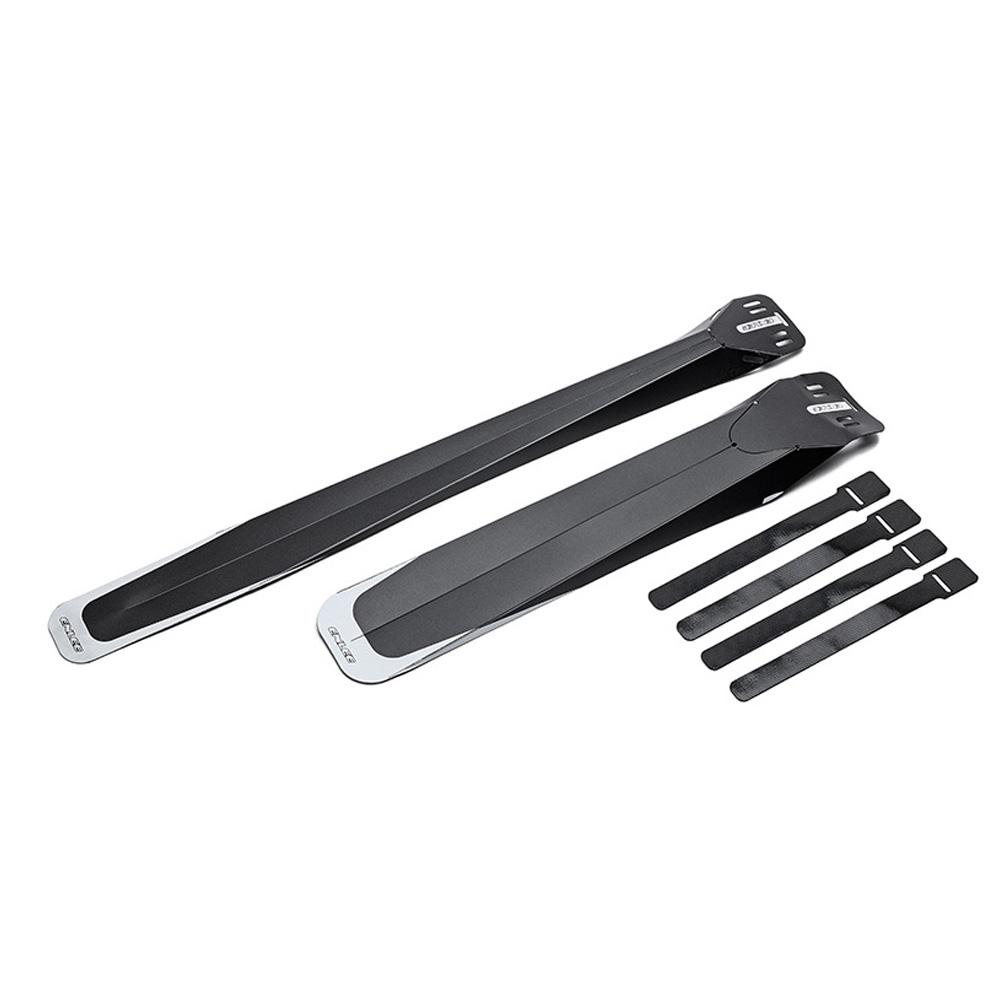 Faltbares Fahrrad-Schutzblech-Set für Mountainbike vorne und hinten, Schnellspanner, Fahrradflügel schwarz von Joom DACH