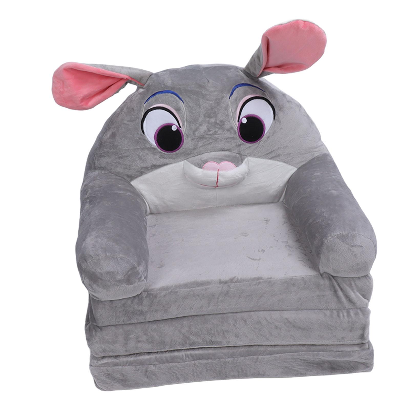 Faltbares Kindersofa Niedlicher Cartoon Weich Kinder Klappsofabett Kinder Couch mit Armlehnen für Schlafzimmer von Joom DACH
