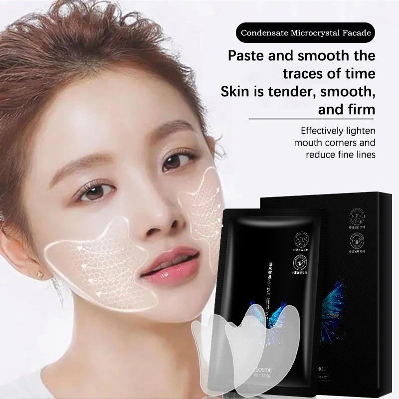 Falten-Entferner-Patches Hyaluronsäure Mikrokristalline Patch Lifting Decree Aufkleber Auge Lift Gesicht Nutriti Entfernung Falten 20 Pairs von Joom DACH