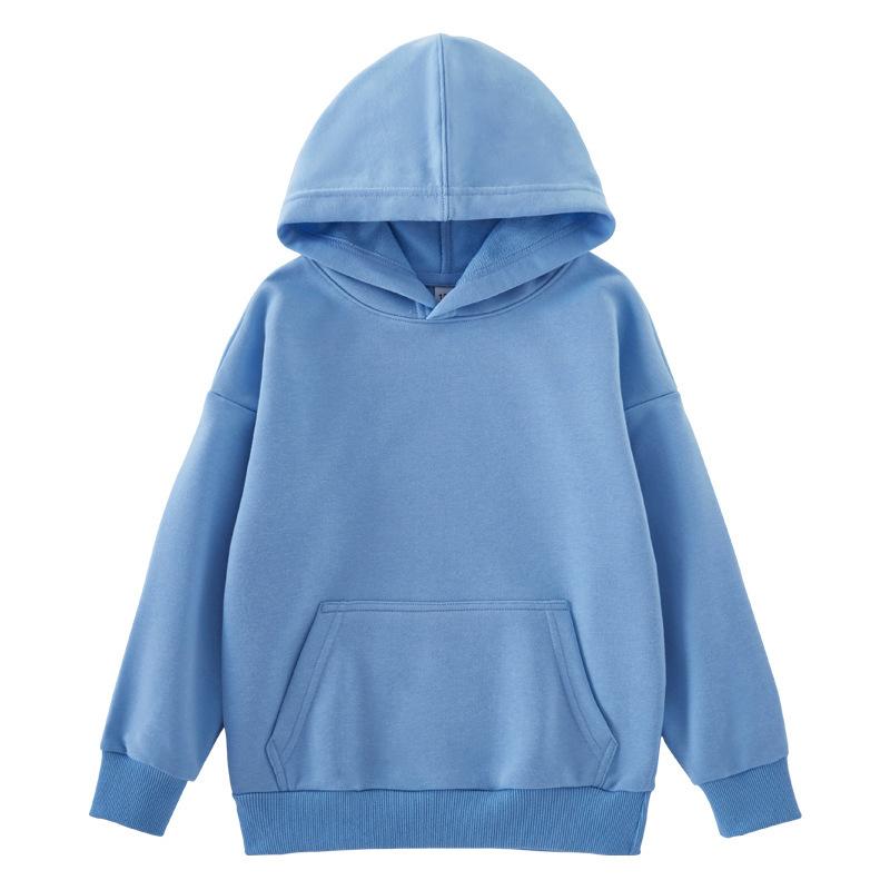 Familie Passende Kleidung Kinder Kleidung Mädchen Hoodies Sweatshirts Feste Beiläufige Kinder Pullover Tops Frühling Herbst 10 12 Jahre Mädchen Kostüme Teenager 130cm blau von Joom DACH