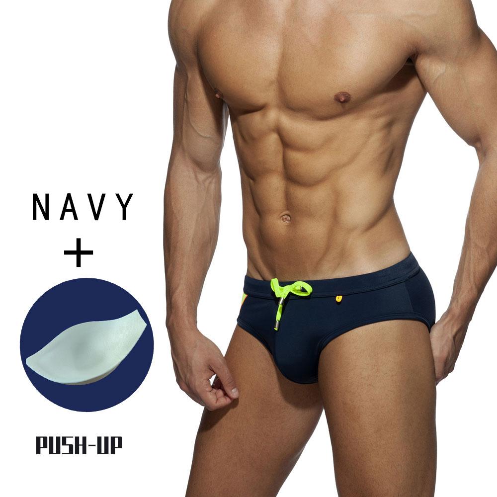 Farbblock-Badehose für Herren, Strandkleidung, UXH XXL navy blau Farbblock-Badehose für Herren, Strandkleidung, UXH XXL navy blau von Joom DACH