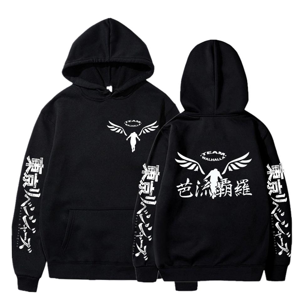 Fashoin Gambar Valhalla Tokyo Revengers Hoodies Anime Graphic Hoodie für Männer Frauen Sportbekleidung Tokyo Revengers Cosplay Trainingsanzug Kleidung L von Joom DACH