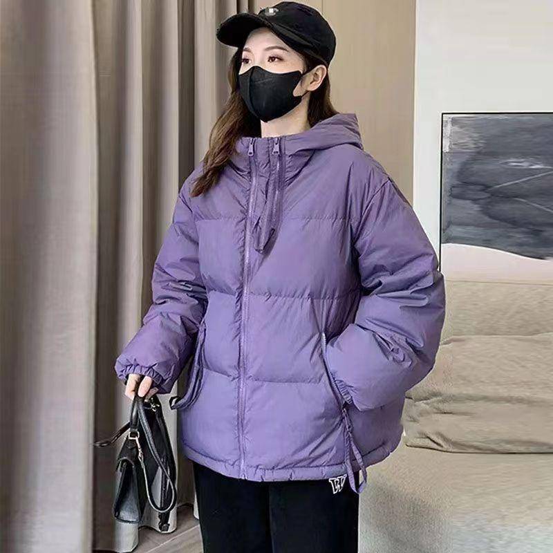 Feder Baumwolljacke Damen Winter Verdickte Baumwolljacke Kurze Baumwolljacke Mantel M dunkel violett Feder Baumwolljacke Damen Winter Verdickte Baumwolljacke Kurze Baumwolljacke Mantel M dunkel violett von Joom DACH