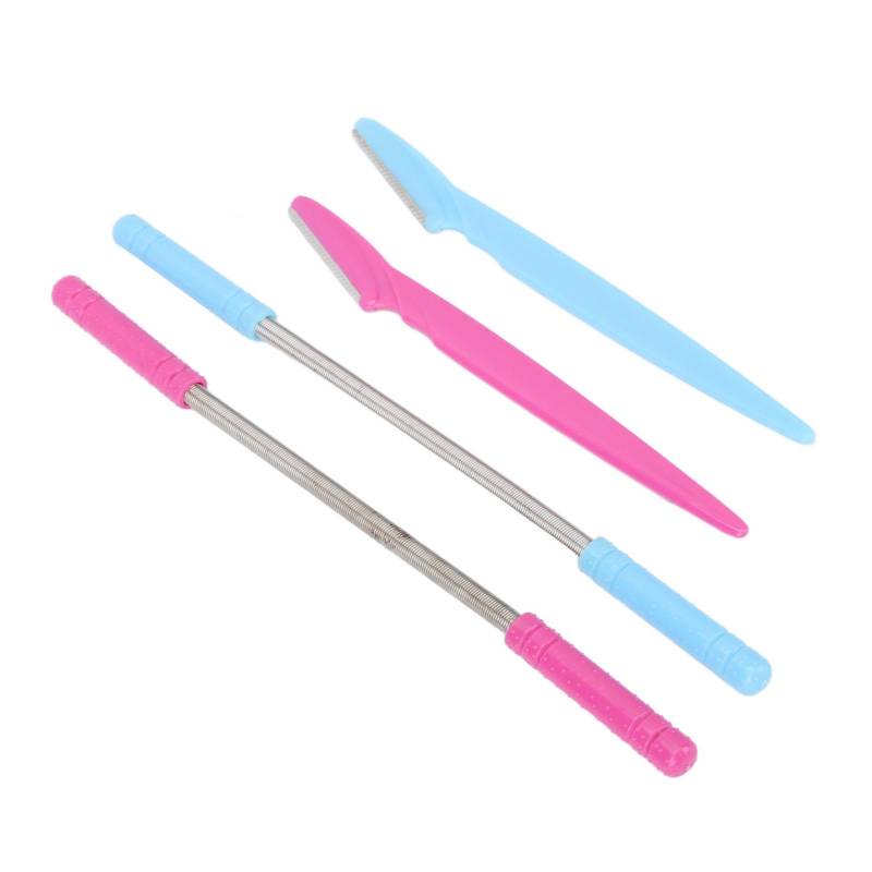 Feder Gesichts Haarentferner Frauen Gesichtsrasierer Rasierer Faden Epilierer Set für Oberlippe Wange von Joom DACH