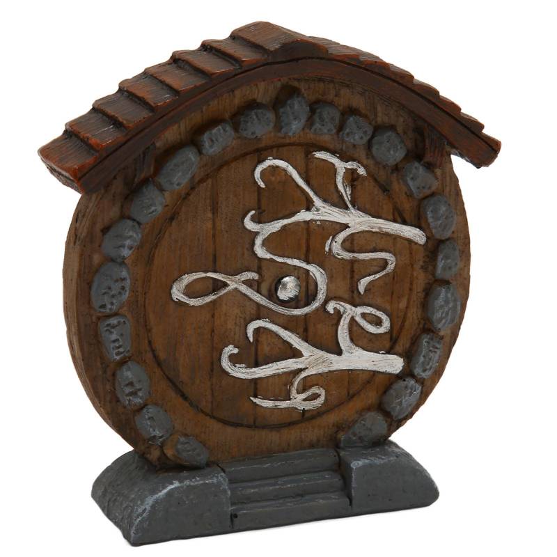 Feentür Statue Langlebig Glatt Harz Feentür Figur Miniatur Exquisit Interessant von Joom DACH