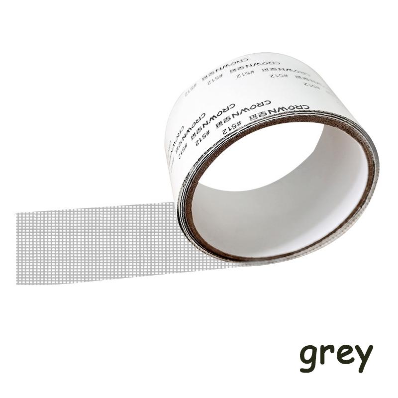 Fenster-Bildschirm-Reparaturband, selbstklebendes Netzband, Netz-Tür-Fix-Patch, Anti-Insekten-Moskito-Netz, Reparatur gebrochener Löcher 1PCS grau von Joom DACH