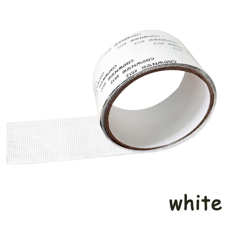 Fenster-Bildschirm-Reparaturband, selbstklebendes Netzband, Netz-Tür-Fix-Patch, Anti-Insekten-Moskito-Netz, Reparatur gebrochener Löcher 1PCS weiß von Joom DACH