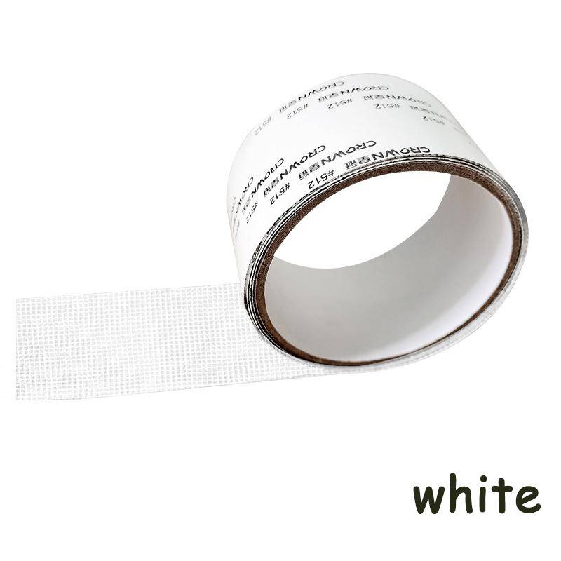 Fenster-Bildschirm-Reparaturband, selbstklebendes Netzband, Netz-Tür-Fix-Patch, Anti-Insekten-Moskito-Netz, Reparatur gebrochener Löcher 1PCS weiß von Joom DACH