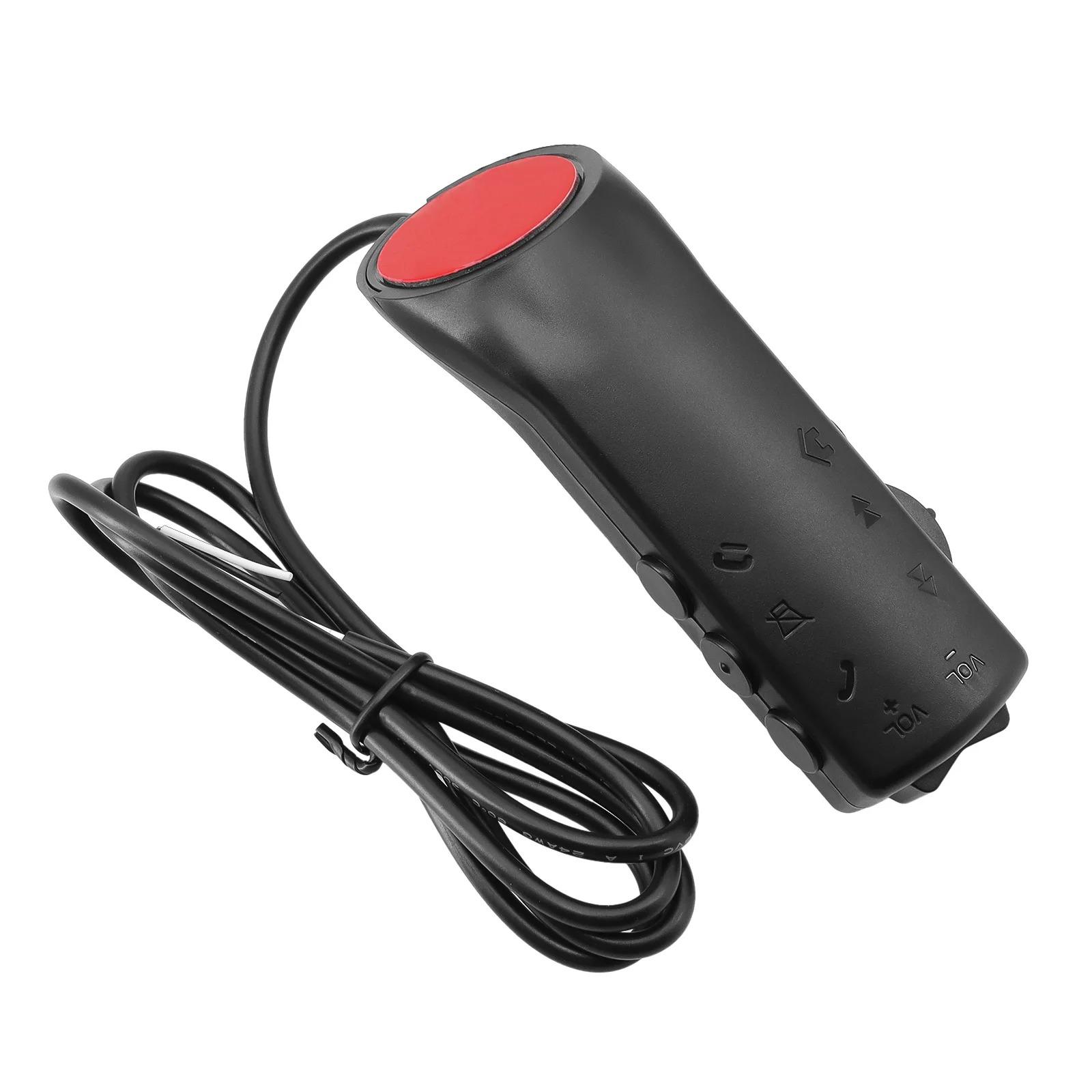 Fernbedienung Universal Auto Lenkrad Tasten 8 Tasten Auto-styling 12V Drahtlose Steuerung Für Musik Telefon DVD Navigation Multi-funktionale schwarz von Joom DACH