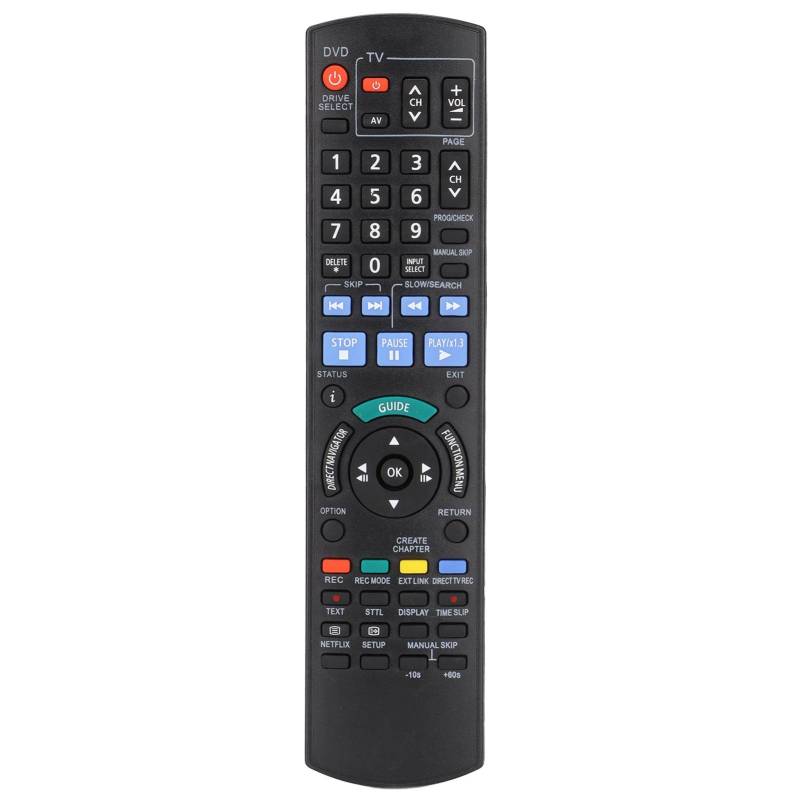 Fernbedienung für Fernseher Ersatz-TV-Fernbedienung für DMRBWT720 DMRBWT835 DMRBWT730 DMRBWT820 DVD von Joom DACH