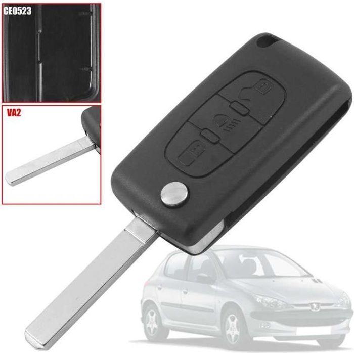 Fernbedienungsgehäuse CE0523 VA2 3-polige PHARE-CLIP-Knopf für Peugeot 206 207 306 307 308 407 607 806 Citroen C2 C3 C4 C5 C6 von Joom DACH