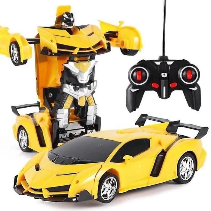 Ferngesteuertes Auto - FOLAY - Transformers - 1:18 - Ein-Knopf-Transformation - 360° von Joom DACH