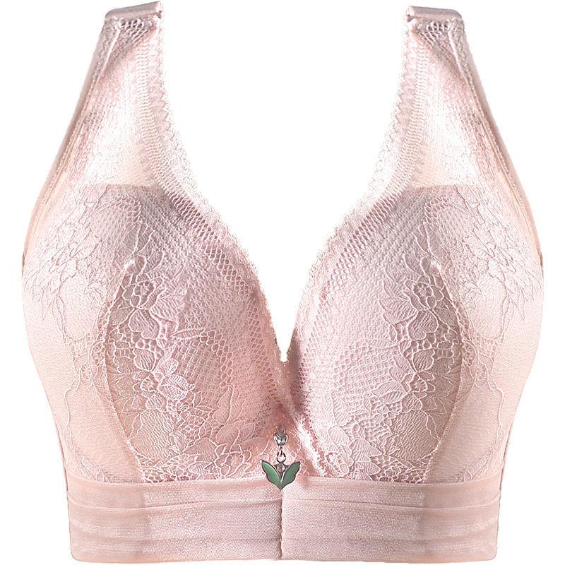 Fette Damen-Unterwäsche in Übergröße, volle Körbchen, dünner Abschnitt, Push-up-BH, obere Stütze, verstellbarer BH mit großen Körbchen 42/95D von Joom DACH