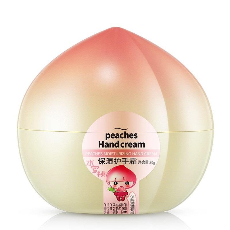 Feuchtigkeitsspendende Handcreme mit Honig und Pfirsich. Feuchtigkeitsspendende Handcreme. Feuchtigkeitsspendende Handpflege für den Winter von Joom DACH