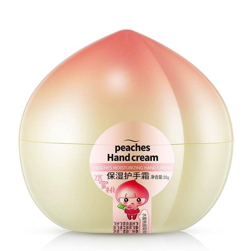 Feuchtigkeitsspendende Handcreme mit Honig und Pfirsich. Feuchtigkeitsspendende Handcreme. Feuchtigkeitsspendende Handpflege für den Winter von Joom DACH