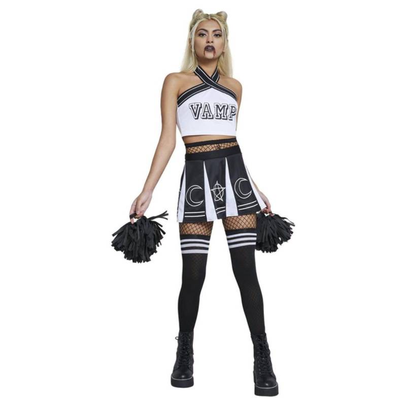 Fever Damen/Damen Vampir-Cheerleader-Kostümset M schwarz/weiß Fever Damen/Damen Vampir-Cheerleader-Kostümset M schwarz/weiß von Joom DACH