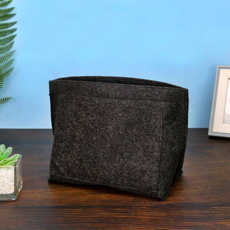 Filz-Einsatztasche passend für Handtaschen-Futtertasche Filzstoff Make-up-Tasche Unterstützung Reise Tragbarer Einsatz Geldbörsen-Organizer L von Joom DACH