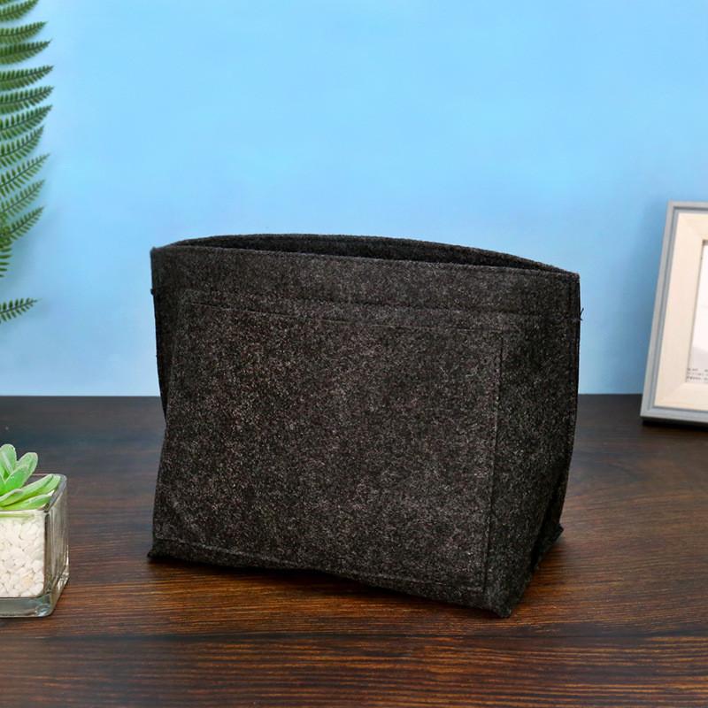 Filz-Einsatztasche passend für Handtaschen-Futtertasche Filzstoff Make-up-Tasche Unterstützung Reise Tragbarer Einsatz Geldbörsen-Organizer M von Joom DACH