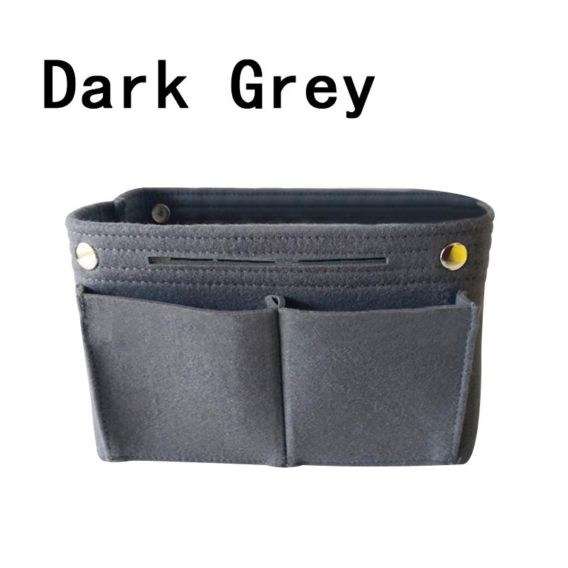 Filz-Geldbörsen-Organizer, Taschen-in-Taschen-Organizer für Handtaschen, mehrere Taschen, Reiseeinsatz, Handtasche, tragbare Damen-Kosmetik-Aufbewahrungstaschen von Joom DACH