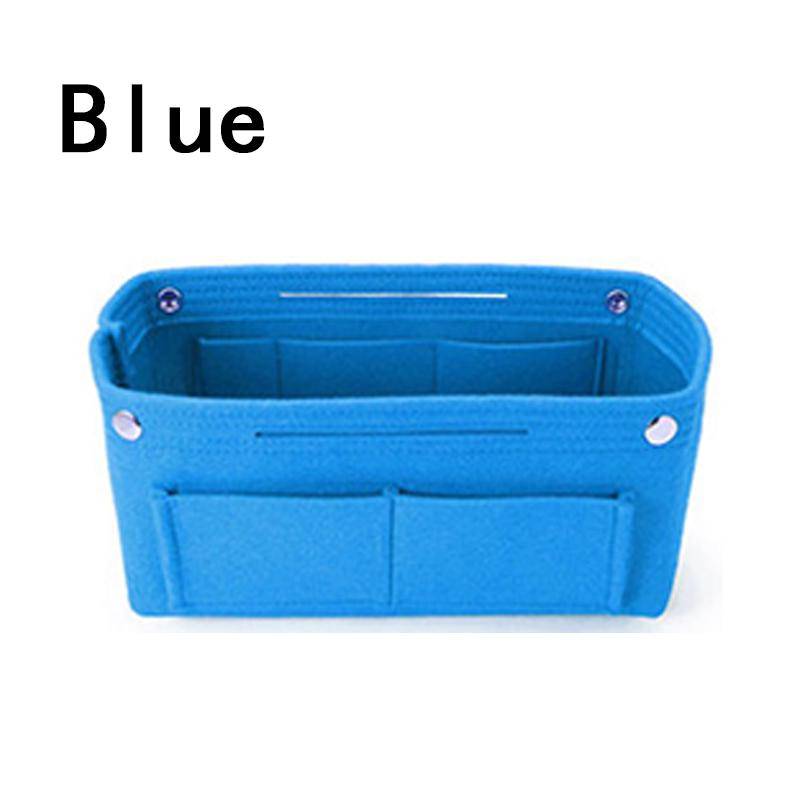 Filz-Geldbörsen-Organizer, Taschen-in-Taschen-Organizer für Handtaschen, mehrere Taschen, Reiseeinsatz, Handtasche, tragbare Damen-Kosmetik-Aufbewahrungstaschen von Joom DACH