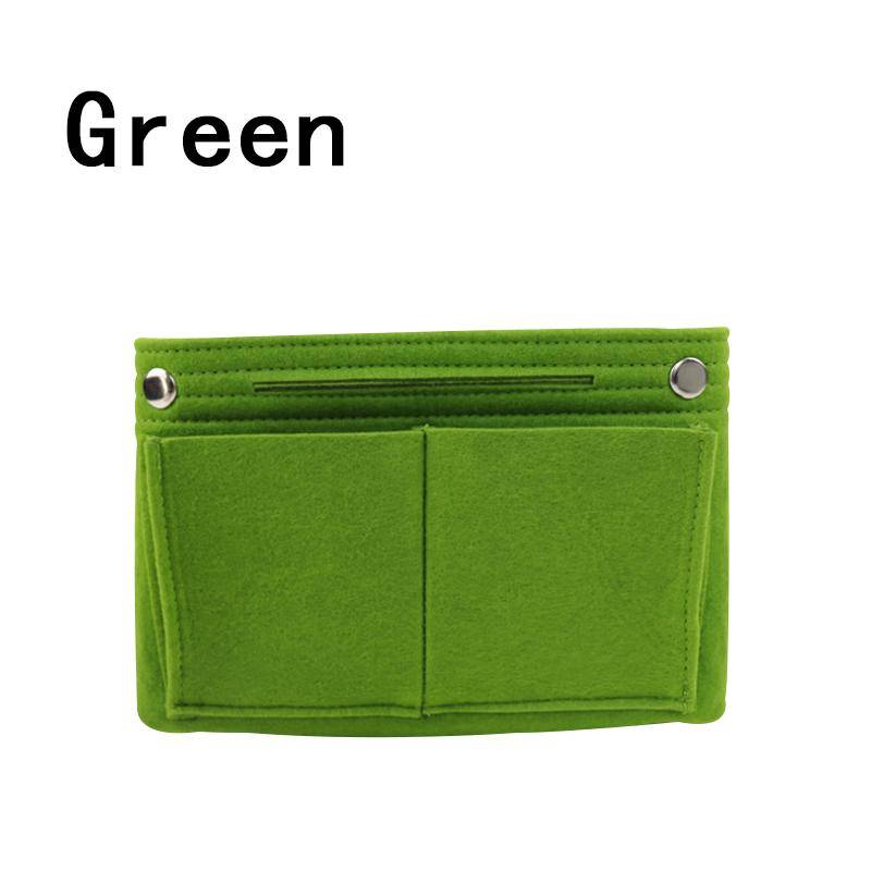 Filz-Geldbörsen-Organizer, Taschen-in-Taschen-Organizer für Handtaschen, mehrere Taschen, Reiseeinsatz, Handtasche, tragbare Damen-Kosmetik-Aufbewahrungstaschen von Joom DACH