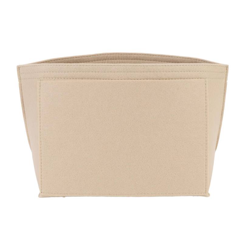 Filz Geldbörsen Organizer Einsatz Faltbar Schützend Organisatorische Handtaschen Organizer Einsatz Medium braun von Joom DACH
