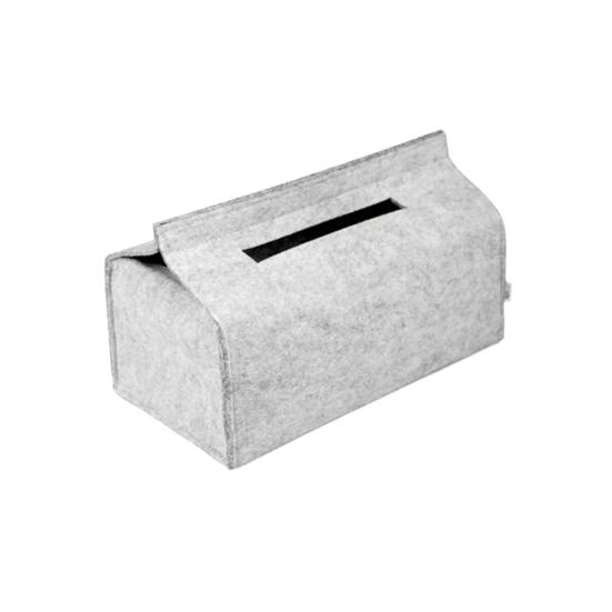 Filz Tissue Box Papier Handtuch Fall Wohnzimmer Schreibtisch Auto Serviette Halter Home Decor licht grau von Joom DACH