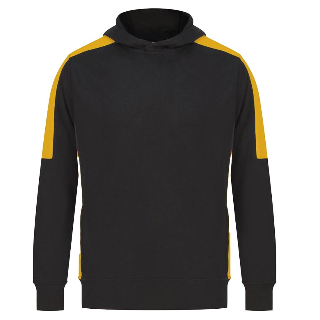Finden & Hales Team-Kapuzenpullover mit Kontrasteinsatz, Unisex, für Erwachsene XS schwarz/gold Finden & Hales Team-Kapuzenpullover mit Kontrasteinsatz, Unisex, für Erwachsene XS schwarz/gold von Joom DACH