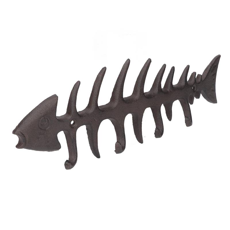 Fischgräten Handtuchhalter Wandmontiert 4 Haken Europäischer Stil Starker Metall Handtuchhalter für Zuhause von Joom DACH