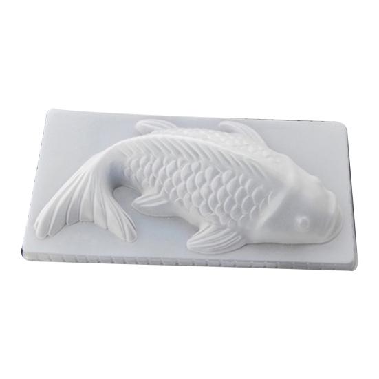Fischkarpfen-Kuchenform aus Kunststoff, für Pudding, Schokolade, DIY-Backwerkzeug, Backgeschirr M von Joom DACH