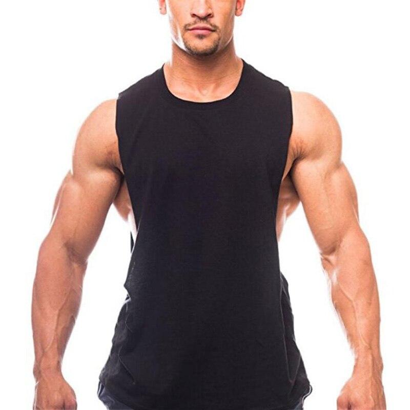 Fitness Tank Tops Männer Anime Drop Armloch Weste Herren Tanktop Cartoon Singlet Sportswear Tops Marke Pullover Bodybuilding Tank L von Joom DACH