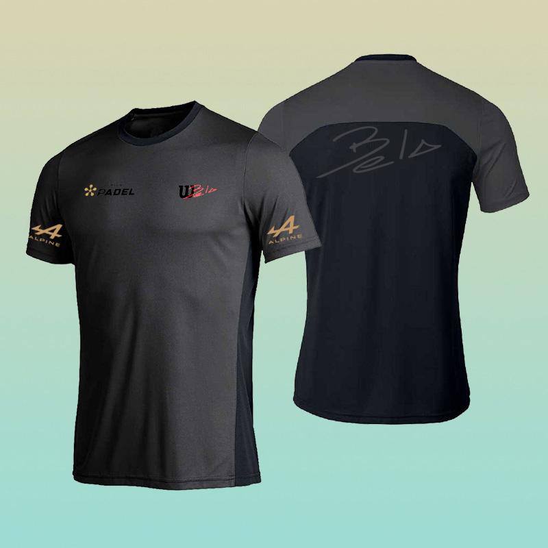 Fitnessstudio T-Shirt Sommer Atmungsaktiv Sport Kurzarm Outdoor Laufen Herren T-Shirt Tennis Groß Kleidung Wettkampf Training Top XXL von Joom DACH