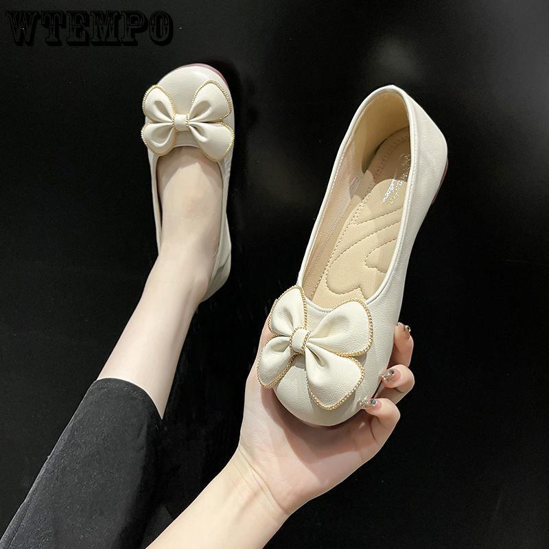 Flache Schuhe für Damen, modische Damen-Flats, Loafer, Damen-Mokassins, Frühling, flacher Absatz, Arbeitsschuhe, lässige Bootsschuhe 40 beige von Joom DACH