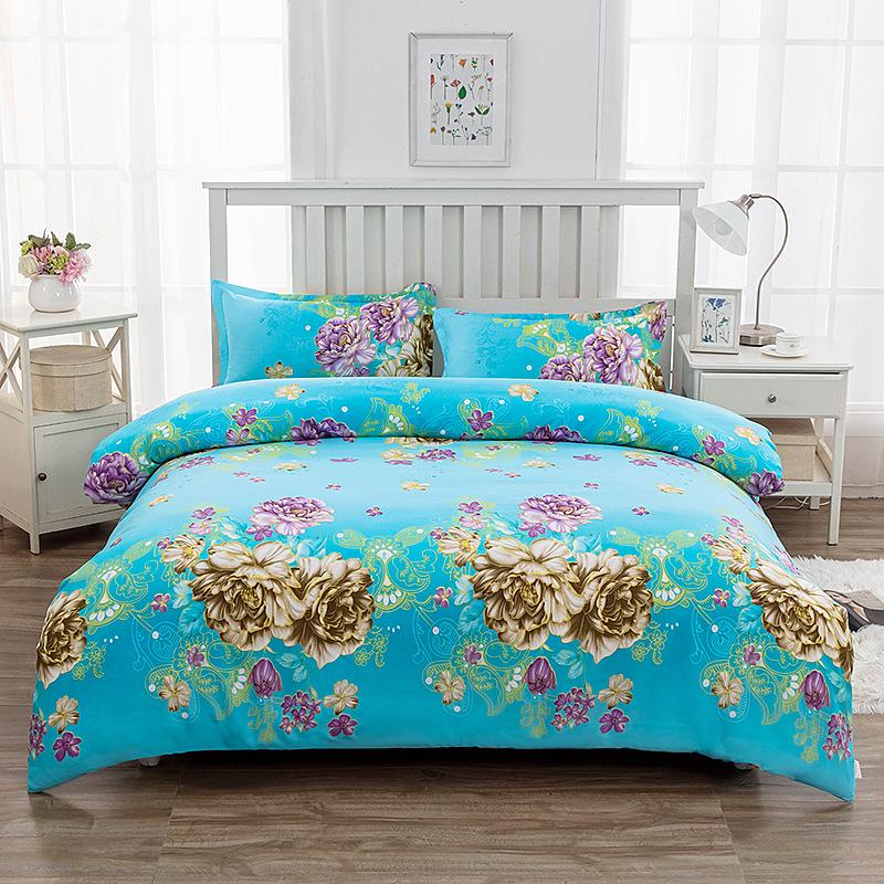 Flanell Bettbezug-Set - Einzelstück für Etagenbett im Studentenwohnheim, Inklusive Kissenbezug & Doppelbettbezug 150*210 cm [Single Duvet Cover] von Joom DACH