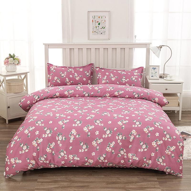 Flanell Bettbezug-Set - Einzelstück für Etagenbett im Studentenwohnheim, Inklusive Kissenbezug & Doppelbettbezug 200*230 cm [Single Duvet Cover] von Joom DACH