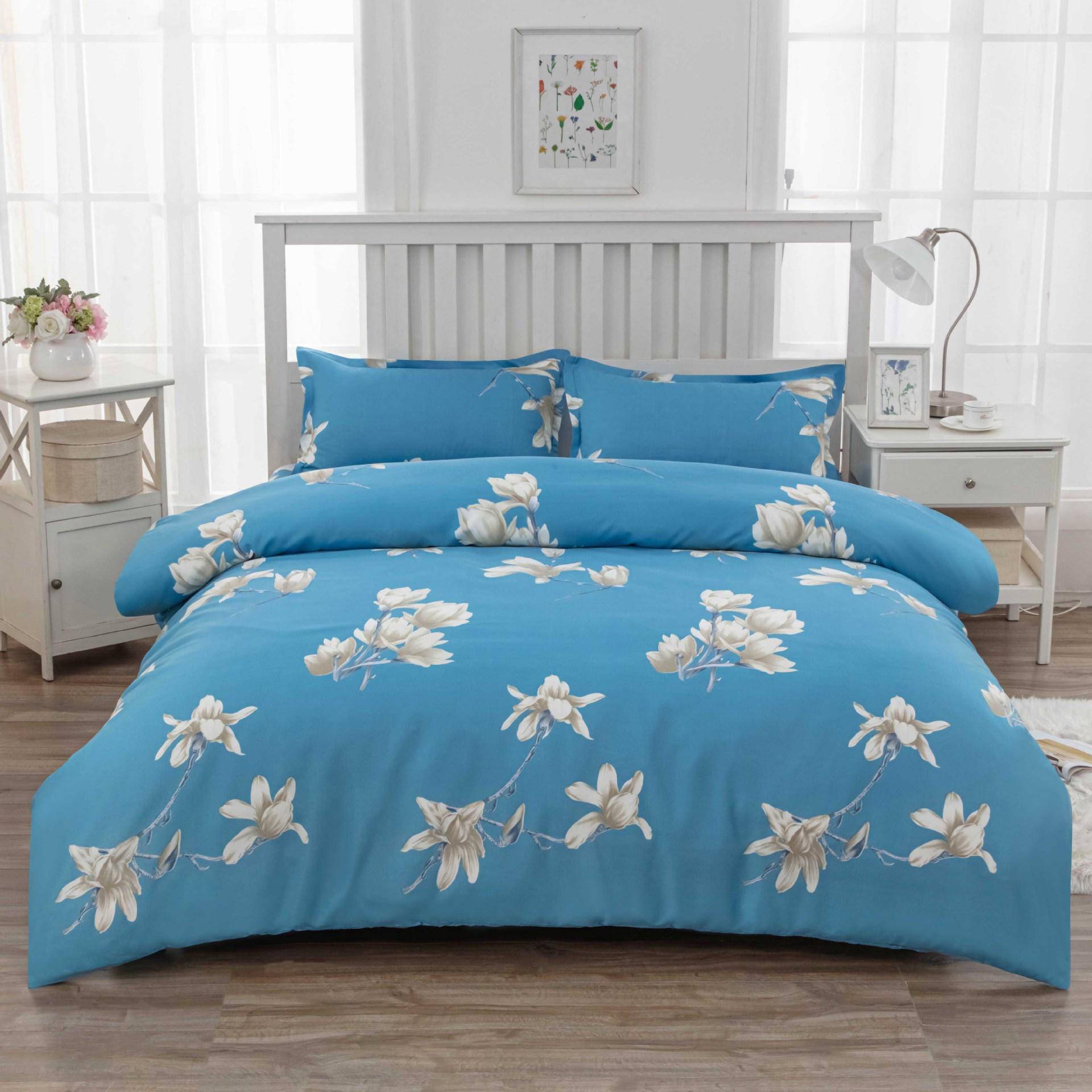 Flanell Bettbezug-Set - Einzelstück für Etagenbett im Studentenwohnheim, Inklusive Kissenbezug & Doppelbettbezug 200*230 cm [Single Duvet Cover] von Joom DACH