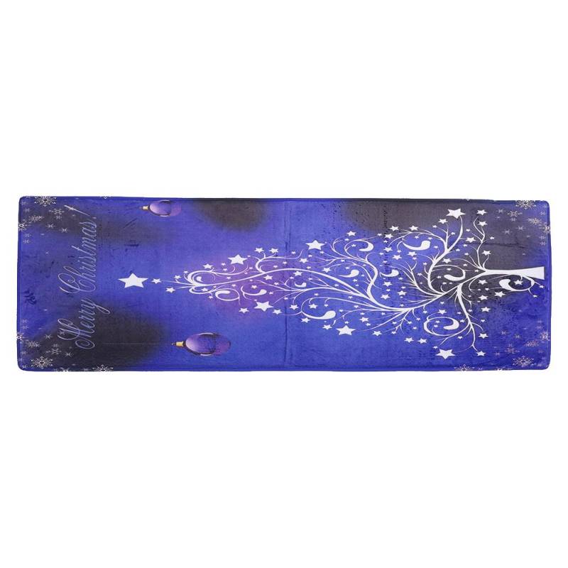 Flanell Fußmatten Teppiche Küchenmatte Badteppich für Schlafzimmer Wohnzimmer Bodenmatte Weihnachtsdeko von Joom DACH