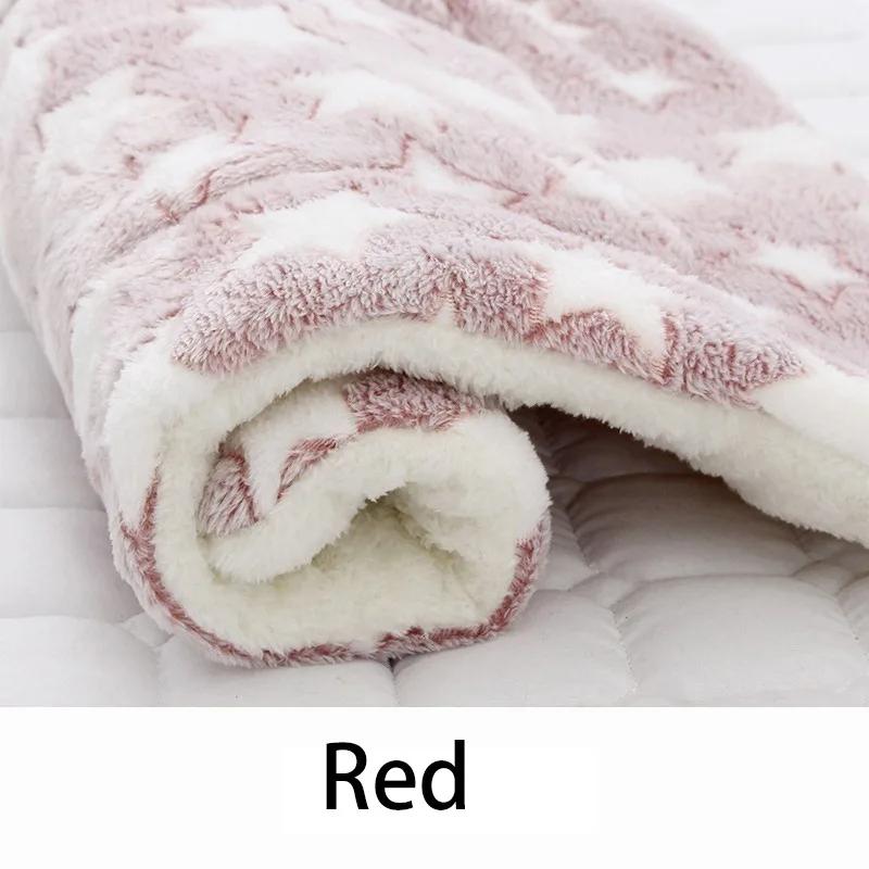 Flanell-Schlafmatte für Haustiere, Hundebett, Katzenstreu, Welpenbett, Hundesofa, schöne Matratze, Kissen für kleine und große Hunde, Decke, Heimtierbedarf L 69X52CM Flanell-Schlafmatte für Haustiere, Hundebett, Katzenstreu, Welpenbett, Hundesofa, schöne Matratze, Kissen für kleine und große Hunde, Decke, Heimtierbedarf L 69X52CM von Joom DACH