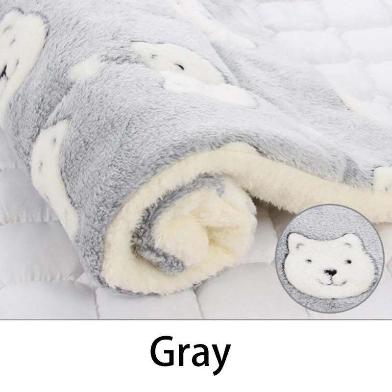 Flanell-Schlafmatte für Haustiere, Hundebett, Katzenstreu, Welpenbett, Hundesofa, schöne Matratze, Kissen für kleine und große Hunde, Decke, Heimtierbedarf S 49X32CM Flanell-Schlafmatte für Haustiere, Hundebett, Katzenstreu, Welpenbett, Hundesofa, schöne Matratze, Kissen für kleine und große Hunde, Decke, Heimtierbedarf S 49X32CM von Joom DACH