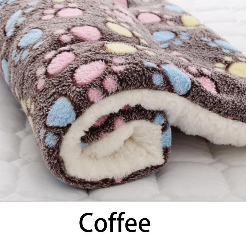 Flanell-Schlafmatte für Haustiere, Hundebett, Katzenstreu, Welpenbett, Hundesofa, schöne Matratze, Kissen für kleine und große Hunde, Decke, Heimtierbedarf XL 79X60CM Flanell-Schlafmatte für Haustiere, Hundebett, Katzenstreu, Welpenbett, Hundesofa, schöne Matratze, Kissen für kleine und große Hunde, Decke, Heimtierbedarf XL 79X60CM von Joom DACH
