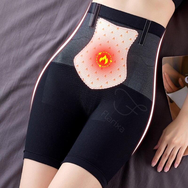 Flarixa Hohe Taille, flacher Bauch, formende Höschen, nahtlose Sicherheitsshorts unter dem Rock, Damen-Thermounterwäsche, Menstruationsunterhose XXL schwarz Flarixa Hohe Taille, flacher Bauch, formende Höschen, nahtlose Sicherheitsshorts unter dem Rock, Damen-Thermounterwäsche, Menstruationsunterhose XXL schwarz von Joom DACH