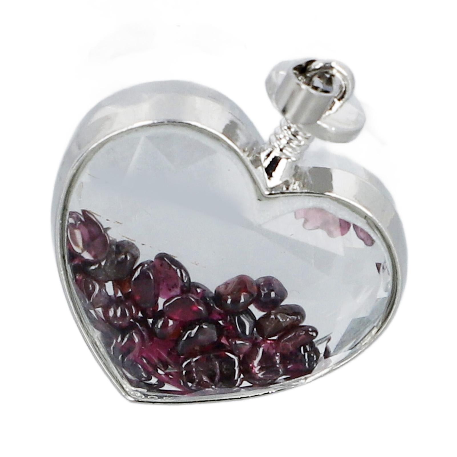 Flasche in Herzform mit zerstoßenem Stein Glasflasche für Kunsthandwerk Party Hochzeit Schreibtisch von Joom DACH