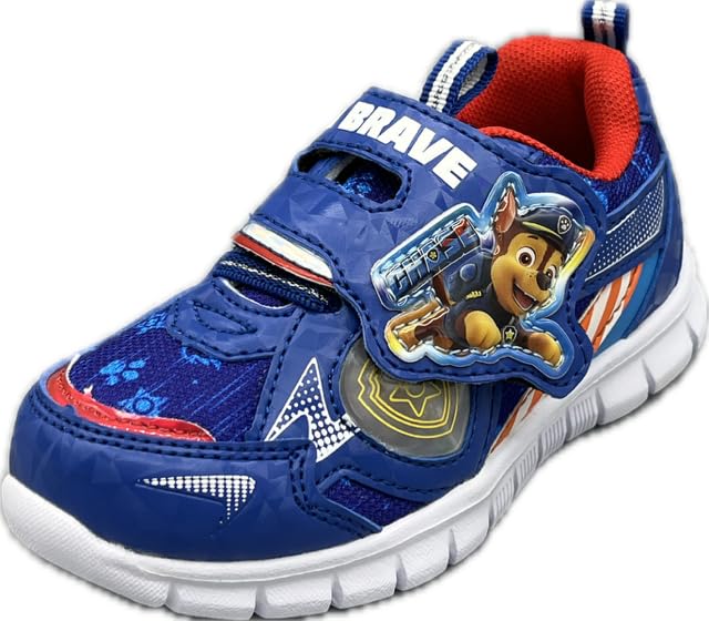 Flash Kids Going to Shiny Shiny PP70150 cm [Paw Patrol] Kinder-Sneaker, leicht, Chase, Kindergarten, Jungen, 19.0 blau von Joom DACH